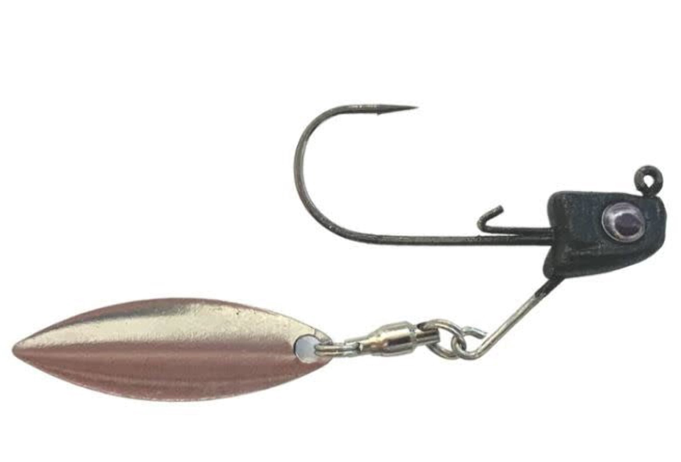 Great Lakes Finesse Sneaky Underspin 5/16 oz - Matte Black Slv