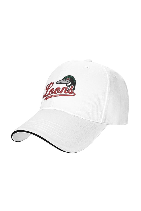 Great Lakes Loons Casual Sandwich Baseball Cap Adjustable For Men For Women