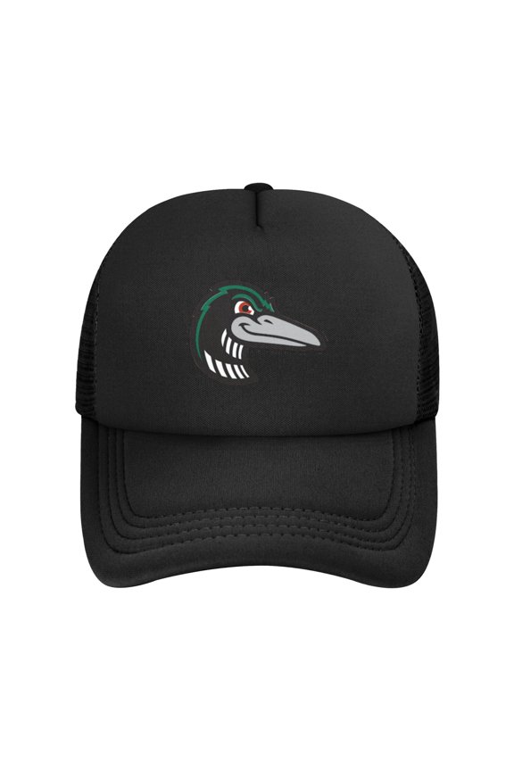 Great Lakes Loons Solid Color Lightweight Adult Mesh Baseball Cap