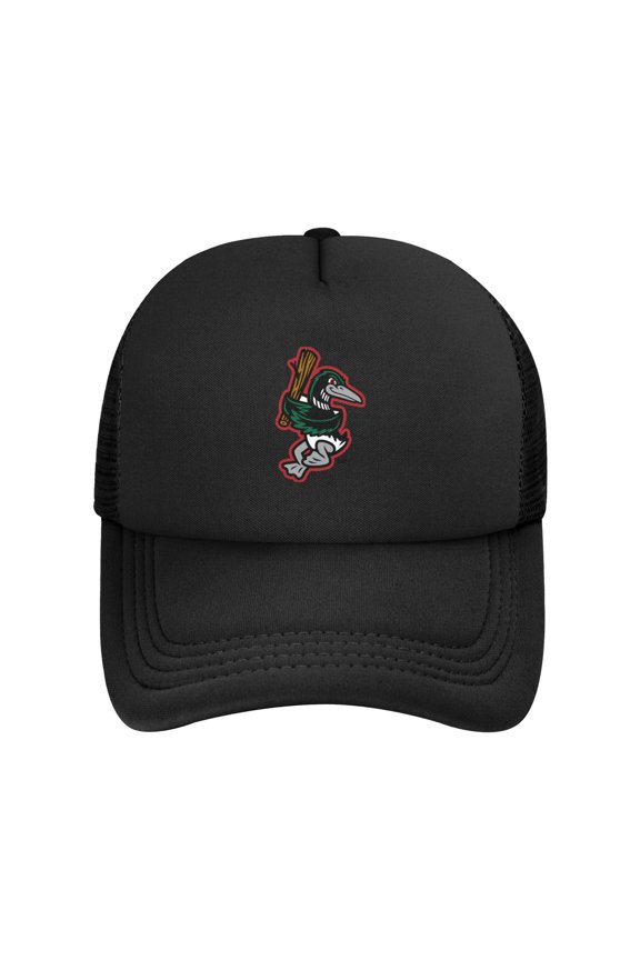 Great Lakes Loons Solid Color Lightweight Adult Mesh Baseball Cap