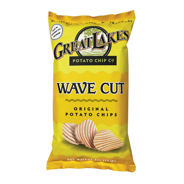 Great Lakes Potato Chips Potato Chips Original, 8 oz