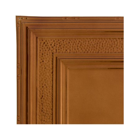 Great Lakes Tin 12in x 12in Milwaukee Copper Ceiling Tile Sample