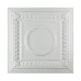 thumbnail image 1 of Great Lakes Tin 2ft x 2ft Cleveland Matte White Lay-In Ceiling Tile (5-Pack), 1 of 4