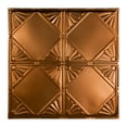 thumbnail image 1 of Great Lakes Tin 2ft x 2ft Erie Copper Nail-Up Ceiling Tile (5-Pack), 1 of 4