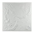 thumbnail image 1 of Great Lakes Tin 2ft x 2ft Saginaw Matte White Nail-Up Ceiling Tile (5-Pack), 1 of 4