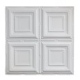 thumbnail image 1 of Great Lakes Tin 2ft x 2ft Syracuse Matte White Nail-Up Ceiling Tile (5-Pack), 1 of 2