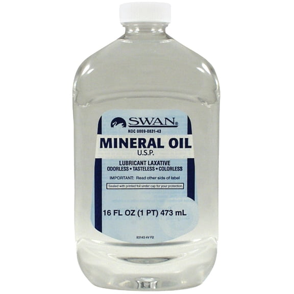 Great Lakes Wholesale Group Mineral Oil Odorless General Purpose Bottle, 16 oz