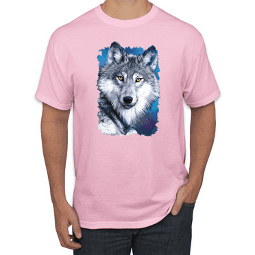 Great Lakes Wolf Animal Lover Graphic T-Shirt
