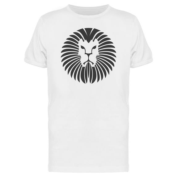 Great Lion Face T-Shirt Men -Image by Shutterstock, Male 3X-Large