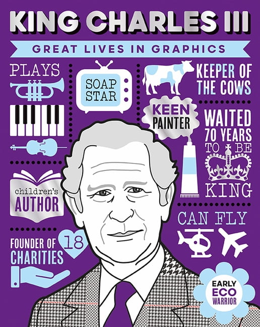 Great Lives in Graphics Great Lives in Graphics: King Charles III, (Hardcover)