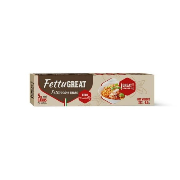 Great Low Carb Fettuccine Pasta, 8 oz.
