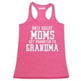 thumbnail image 1 of Great Mom Promoted To Grandma Women's Tank Top, Heather Pink, 2XL, 1 of 2