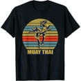 thumbnail image 1 of Great Muay Thai Kickboxing Martial Artist Thailand T-Shirt, 1 of 4
