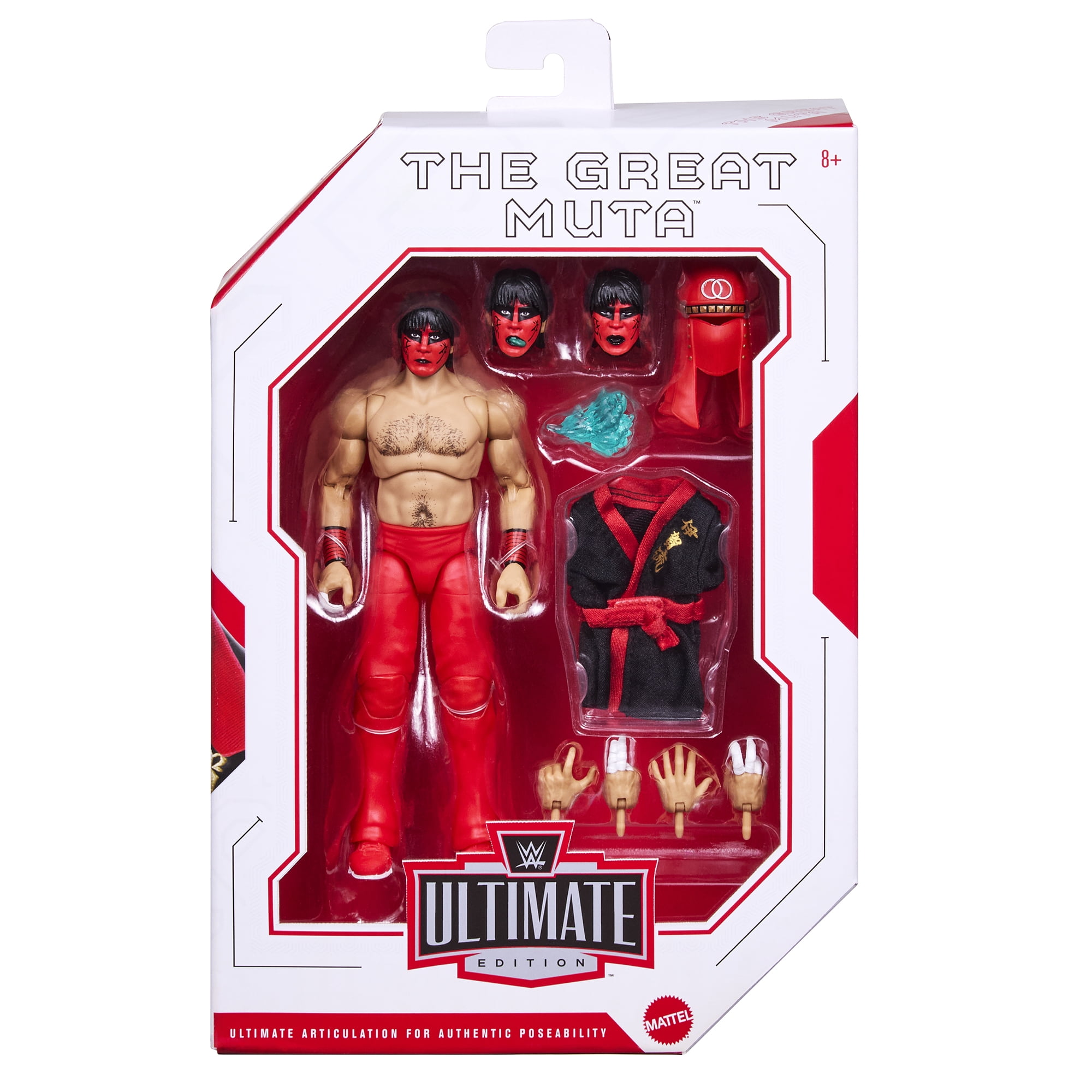 Great Muta - WWE Best of Ultimate Edition 8 Mattel WWE Toy Wrestling Action Figure