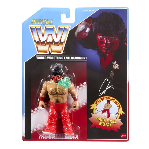 Great Muta (with Mist) - WWE 2026 Retros (Wave 3) Ringside Exclusive Mattel WWE Toy Wrestling Action Figure