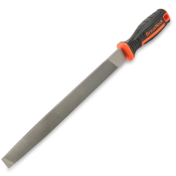 Great Neck 10 in. L X 1 in. W Steel Mill File 1 pc