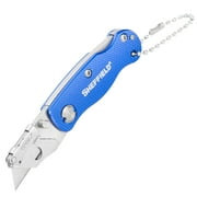 Sheffield Mini Quick Change Folding Utility Knife, Blue