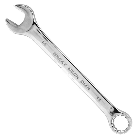 Great Neck Saw 14MM Combination Wrench Metric C14MC