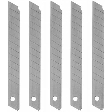Great Neck Saw 5 Pack Small Utility Knife Breakaway Blades 5BSBK