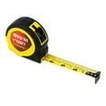 thumbnail image 1 of Great Neck Saw Mfg.  ExtraMark Power Tape- 1'' x 25ft- Steel- Yellow/Black, 1 of 1