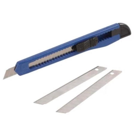 Great Neck Saw GNSSBK3 Snap-Off Utility Knife, Blue