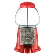 Great Northern Popcorn 11-Inch Coin-Operated Mini Gumball Machine (Red)
