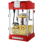 Great Northern Popcorn 2.5oz Pop Pup Popcorn Machine for Home, Red