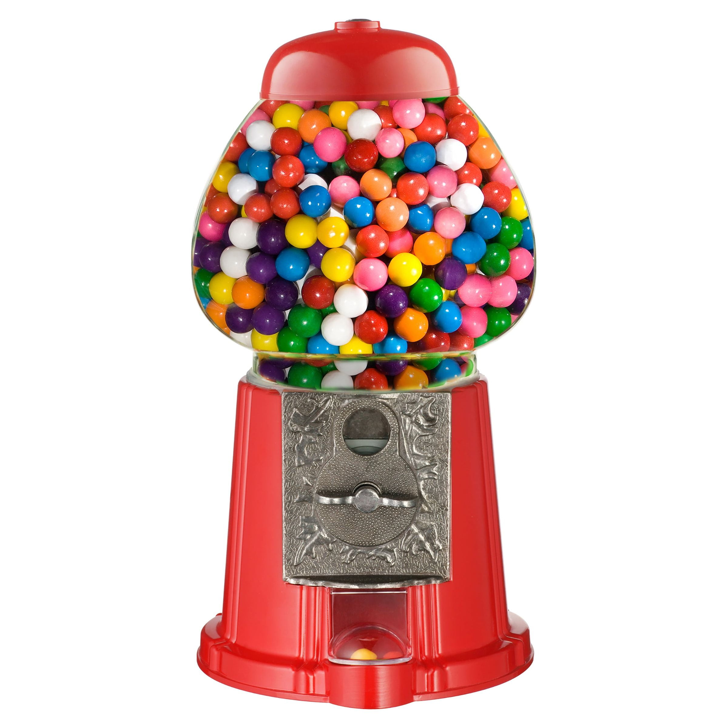 Mini Classic Candy Dispenser, Cute Candy Nut Dispenser Fun Machine Gifts  for Kids Children Birthdays Parties Christmas Party(Red)