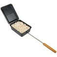 thumbnail interactive-video image 1 of Great Northern Popcorn Nonstick Campfire Popcorn Popper with 16in Handle, 1 of 12