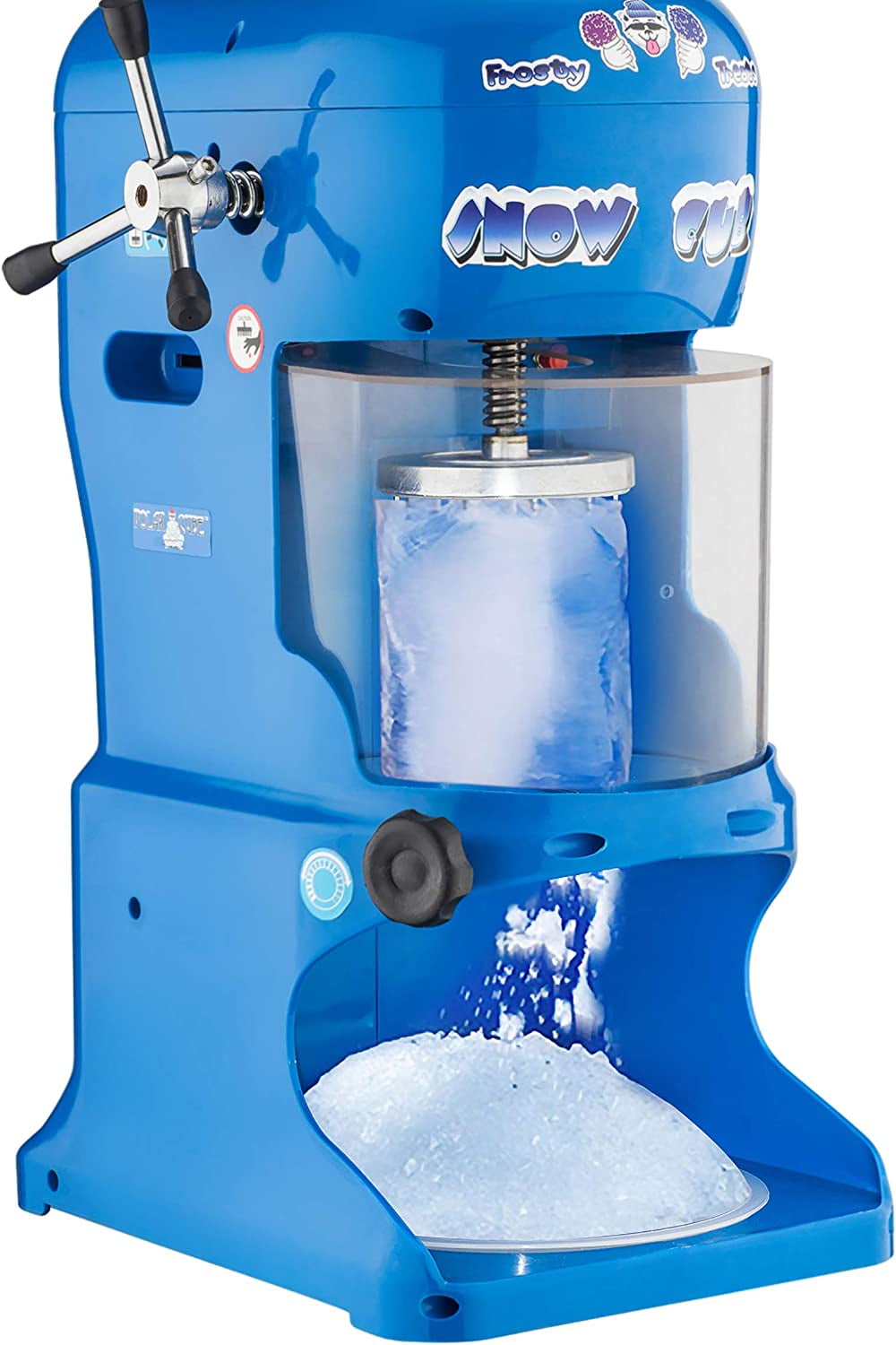 Great Northern Popcorn 6062 Snow Cub Hawaiian Shaved Ice Machine Ice Shaver Snow Cone Maker