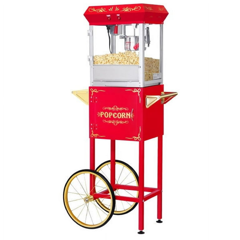 6 oz popcorn machine with cart deals