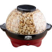 Great Northern Popcorn 800W Electric Popcorn Machine with Auto Stirrer, Red