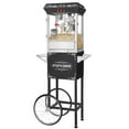 thumbnail image 1 of Great Northern Popcorn 8oz Foundation Popcorn Machine with Cart, Black, 1 of 5