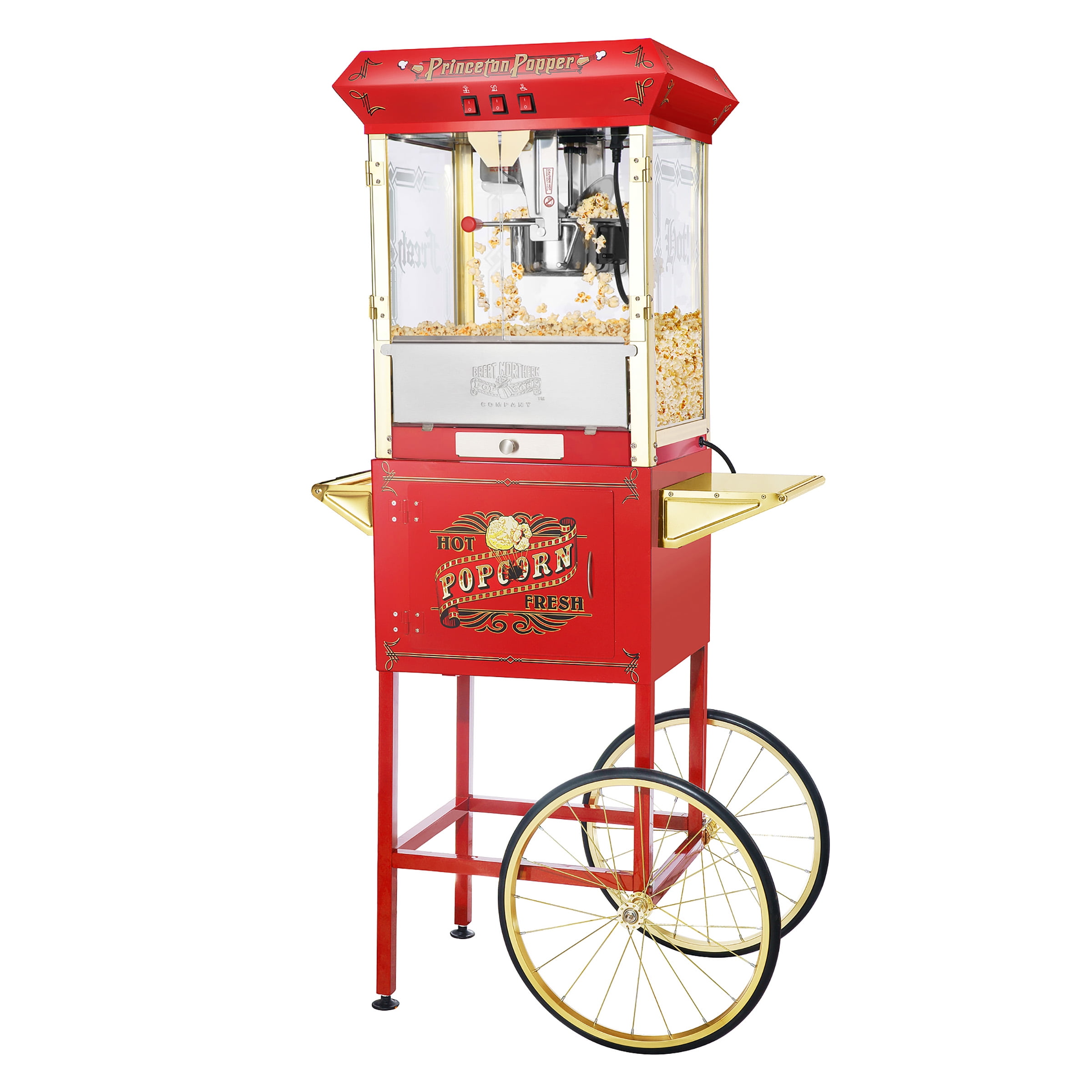 Great Northern Popcorn Antique Style Popcorn Popper Machine with