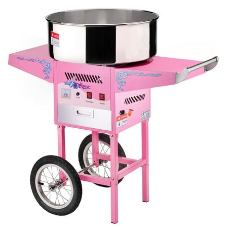 Great Northern Popcorn Commercial Cotton Candy Machine Floss Maker With Cart