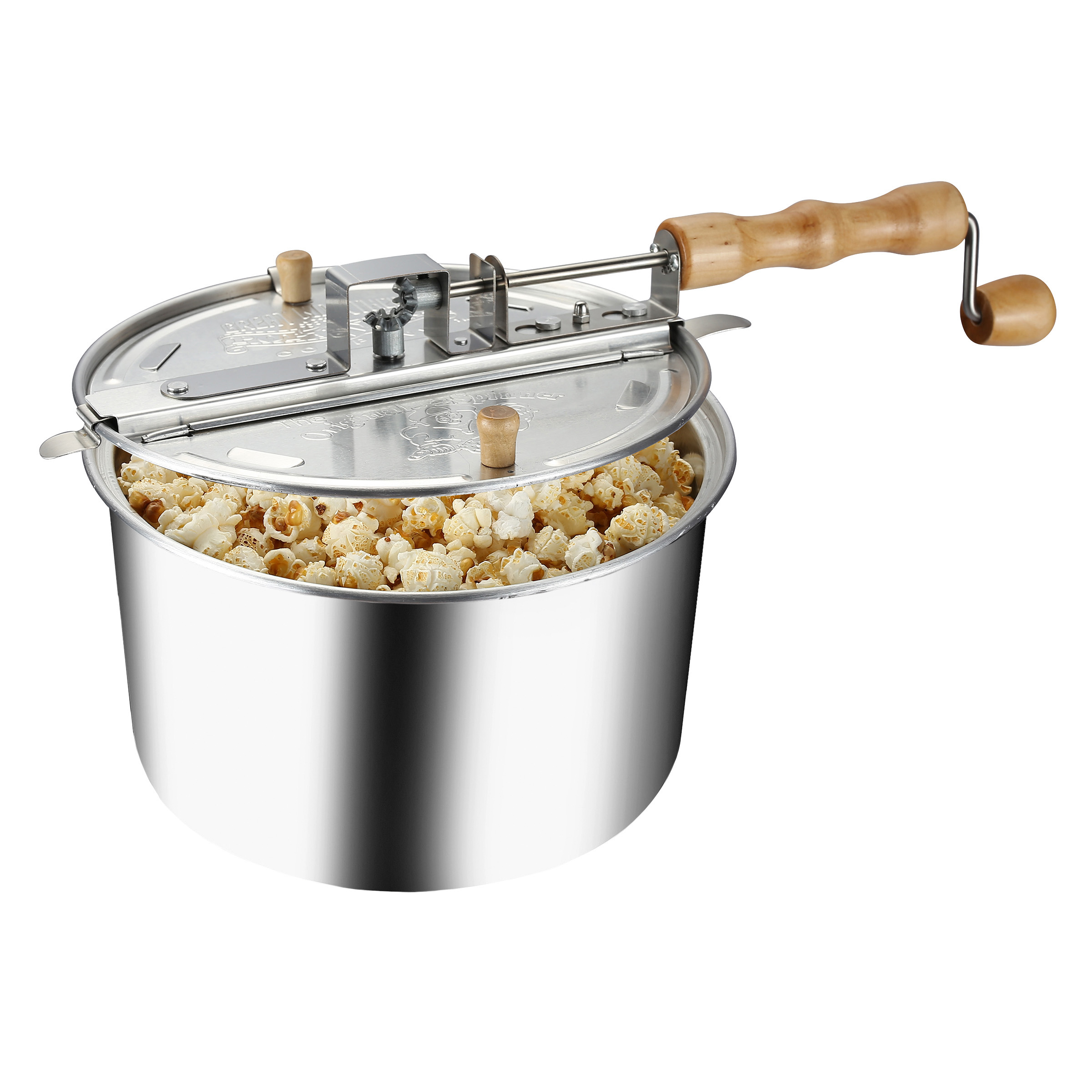 Great Northern Popcorn Original Spinner Stovetop 6.5 Quart Popcorn Popper - Theater Popcorn at Home! - image 1 of 8