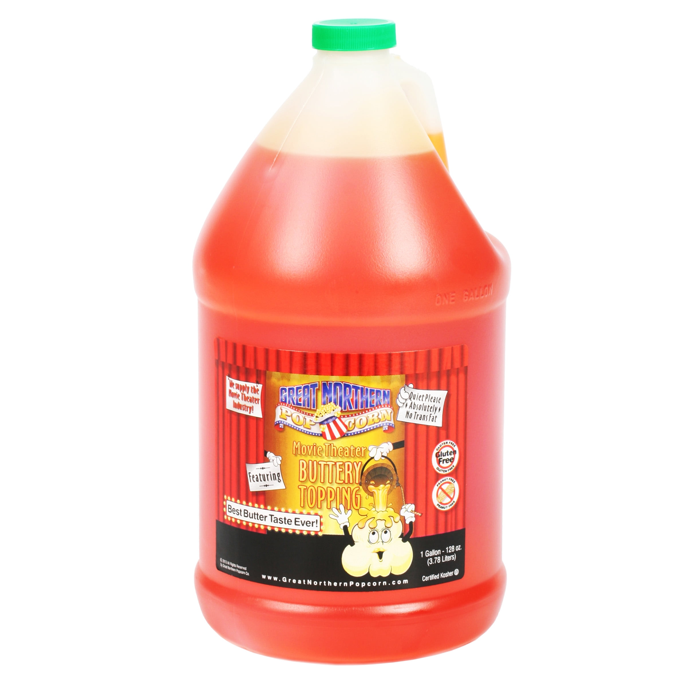 Great Northern Popcorn Premium Movie Theater Butter Topping, Gallon