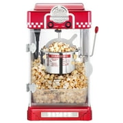 Little Bambino Popcorn Machine - Old Fashioned Popcorn Maker 2.5 Oz Kettle Measuring Cups Scoop and Serving Cups by Great Northern Popcorn Red