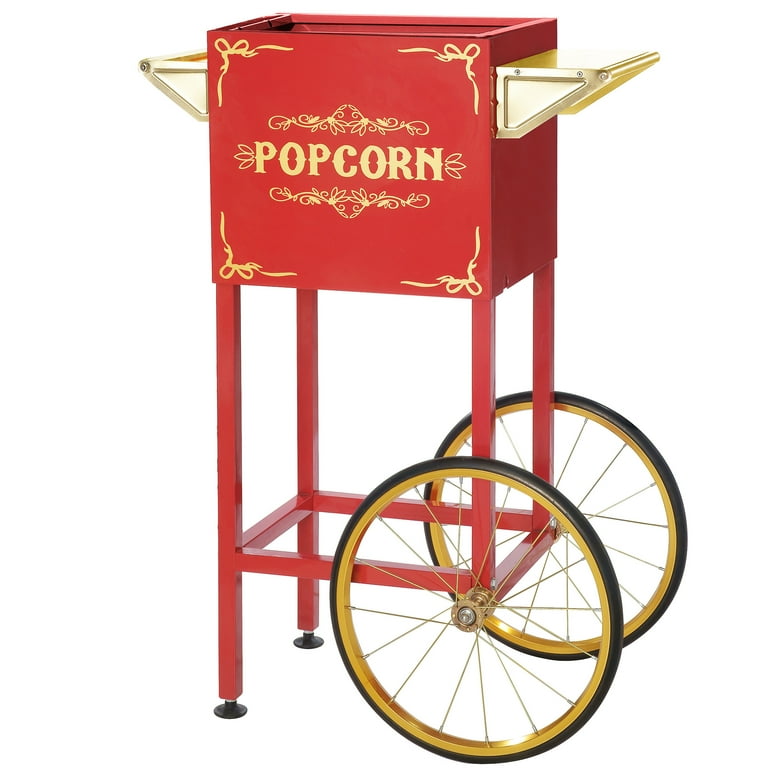 Rolling store popcorn machine