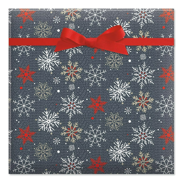 Dark Red Wrapping Paper, Burgundy Wrapping Paper, Red Gift Wrap
