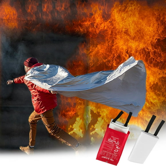 Great Offers, Portable Home Fire Fighting Equipment, Emergency Fire Blanket for Home and Office Use, Quick and Easy Fire Safety Solution for Every Household, Blaxill Limited Time | Silica Gel, A