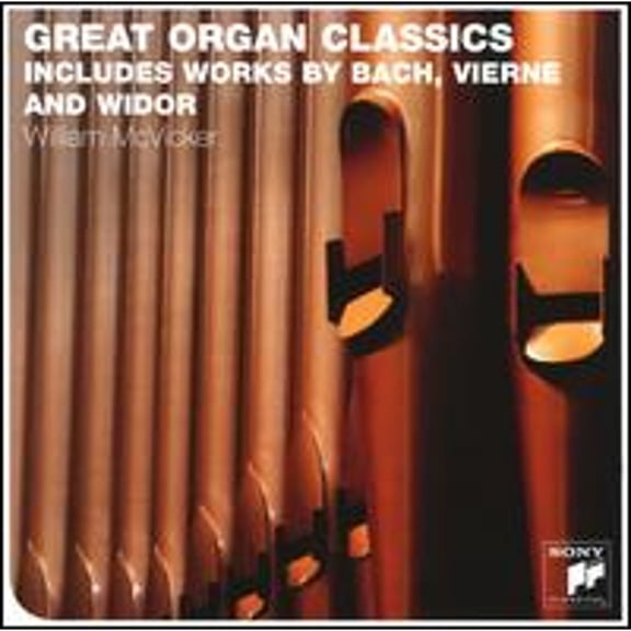 Great Organ Classics (CD) by William R. McVicker (organ)