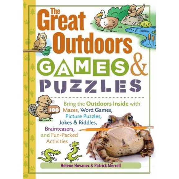 Pre-Owned The Great Outdoors Games & Puzzles (Paperback) 1580176798 9781580176798