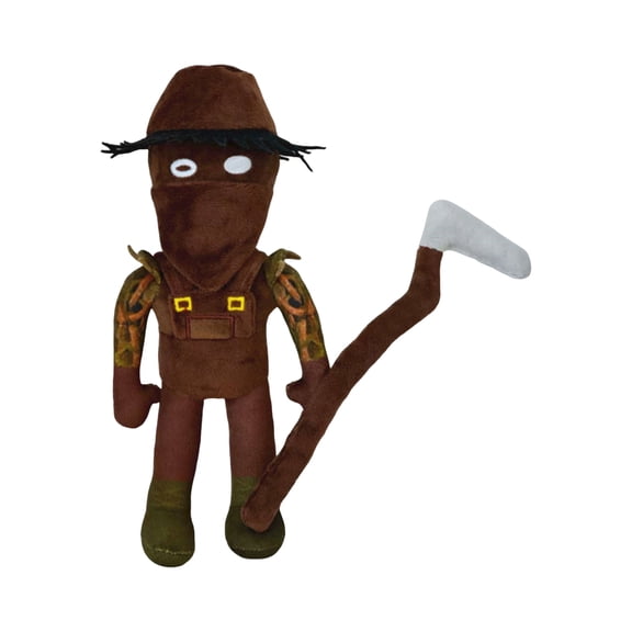 The Great Outdoors Groundskeeper Plush - Doors Outdoors Plush 11" Doors Outdoors Stuffed Animals, Doors Outdoors Plush Toys Stuffed Figure Pillow for Room Decor for Horror Game Fans