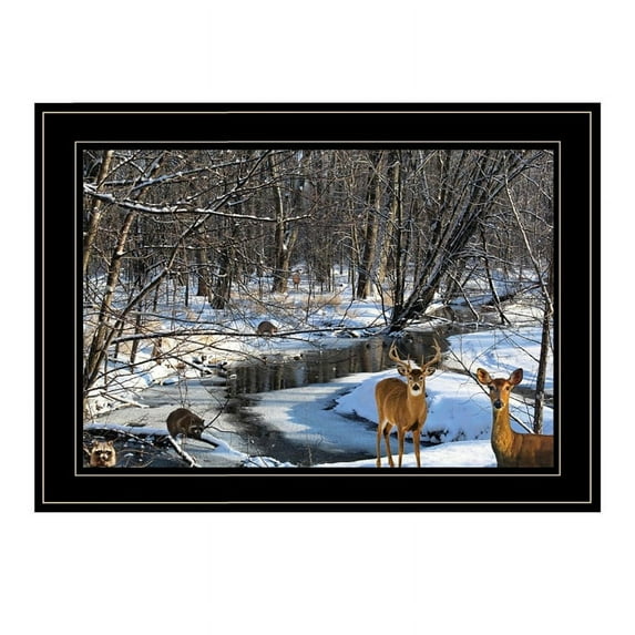 Great Outdoors- Nature by Trendy Decor 4U Print Wall Art Wood Multi-Color