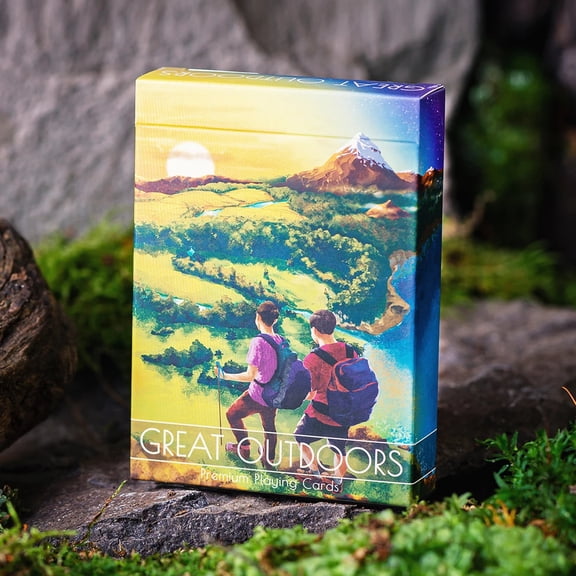 Great Outdoors Playing Cards By Elephant Playing Cards (Camping, Hiking)