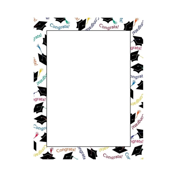 Great Papers 8.5" x 11" Graduation Letterhead 80/Pack (2014242)