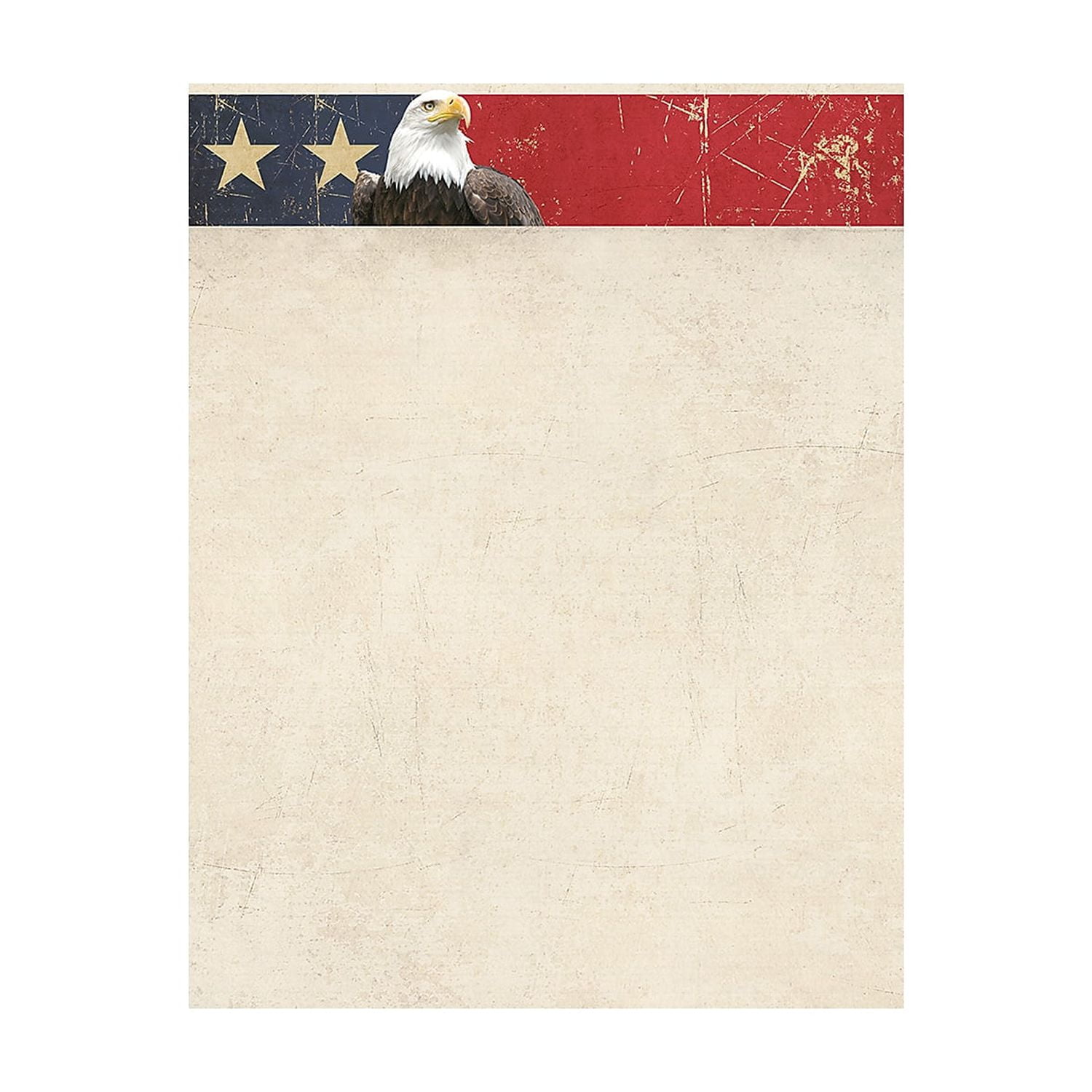 Great Papers! American Eagle Letterhead 8.5"H x 11"W 80 count (2017030)