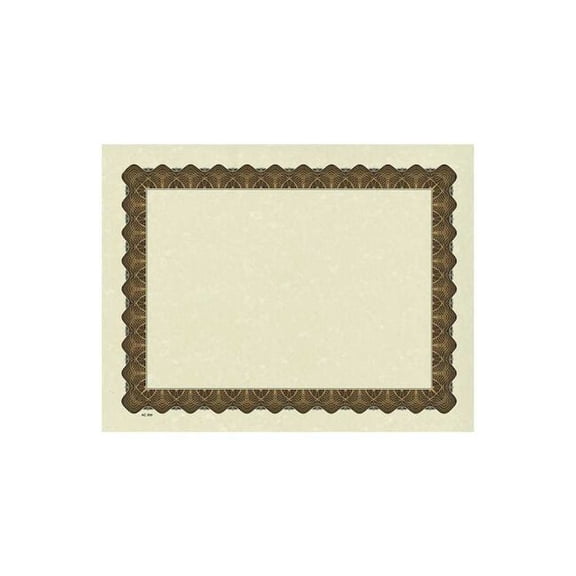 Certificate, Gold, Metallic Border, PK100 038955