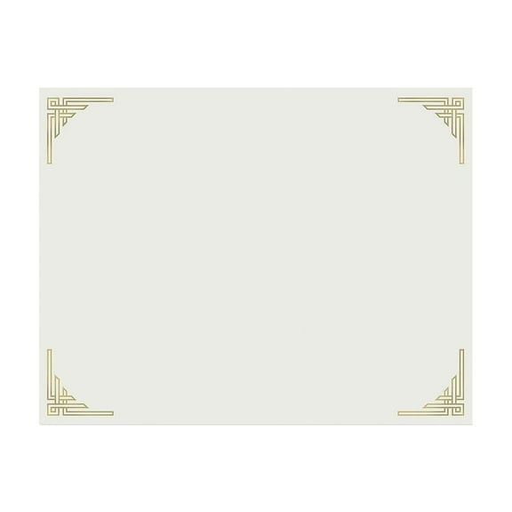 Great Papers Certificates 8.5" x 11" Gold 12/Count (963008)